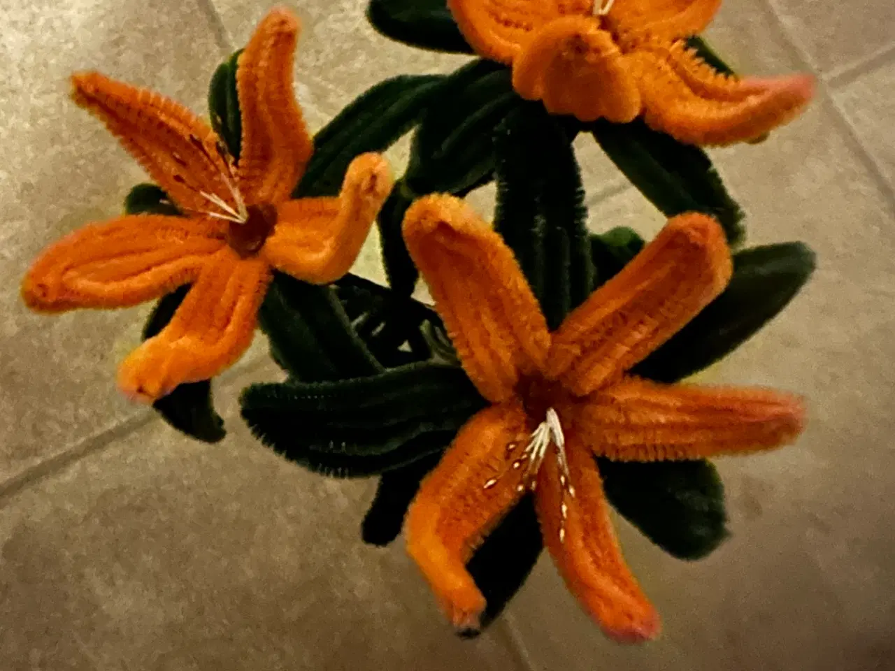 Billede 6 - Kunstige blomster lavet af piberensere