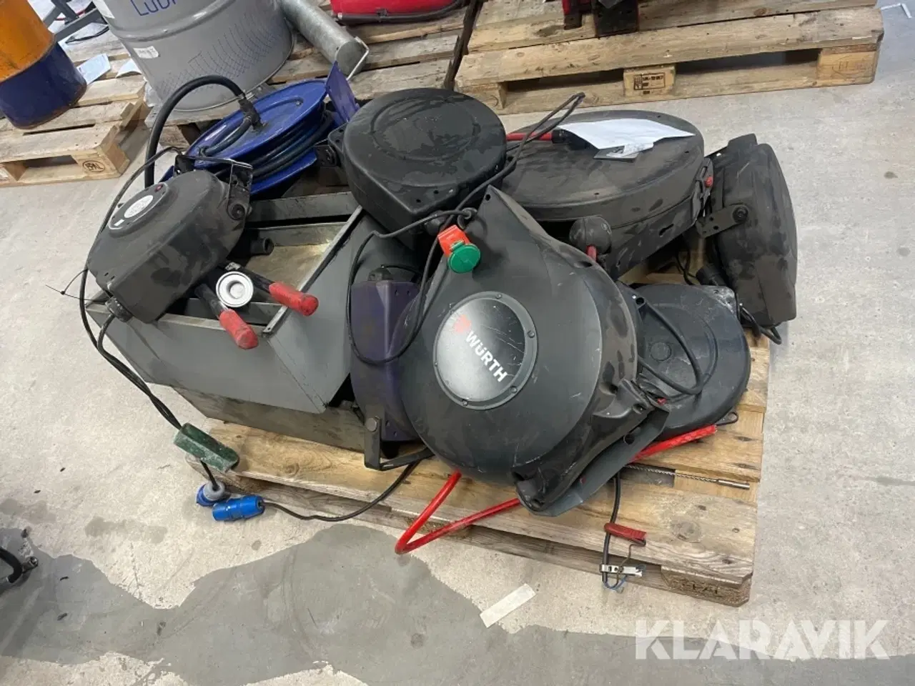 Billede 4 - Slangeopruller - boltsaks - metal skuffer