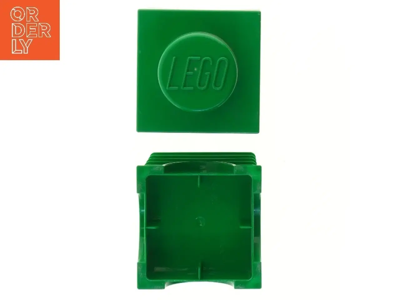 Billede 3 - Grøn LEGO opbevaringsboks fra LEGO (str. 15x13x13 cm)