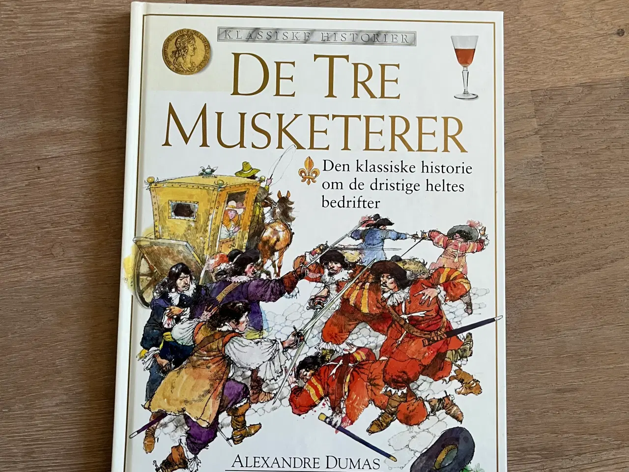 Billede 1 - De Tre Musketerer bog