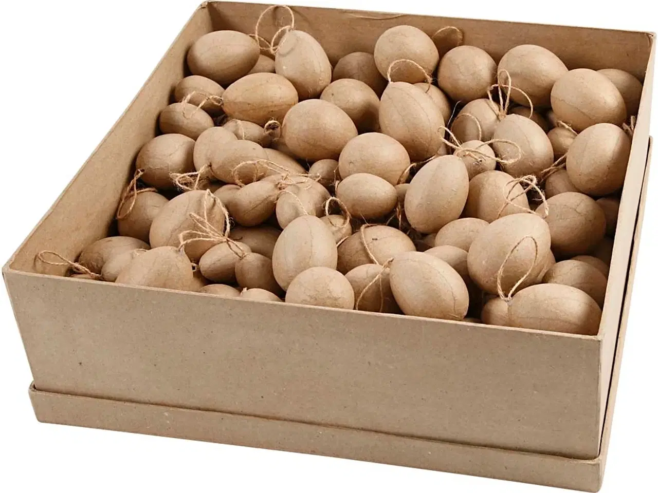 Billede 1 - Håndlavede Påskeæg, 3-6 cm, 140 stk. pr. pakke