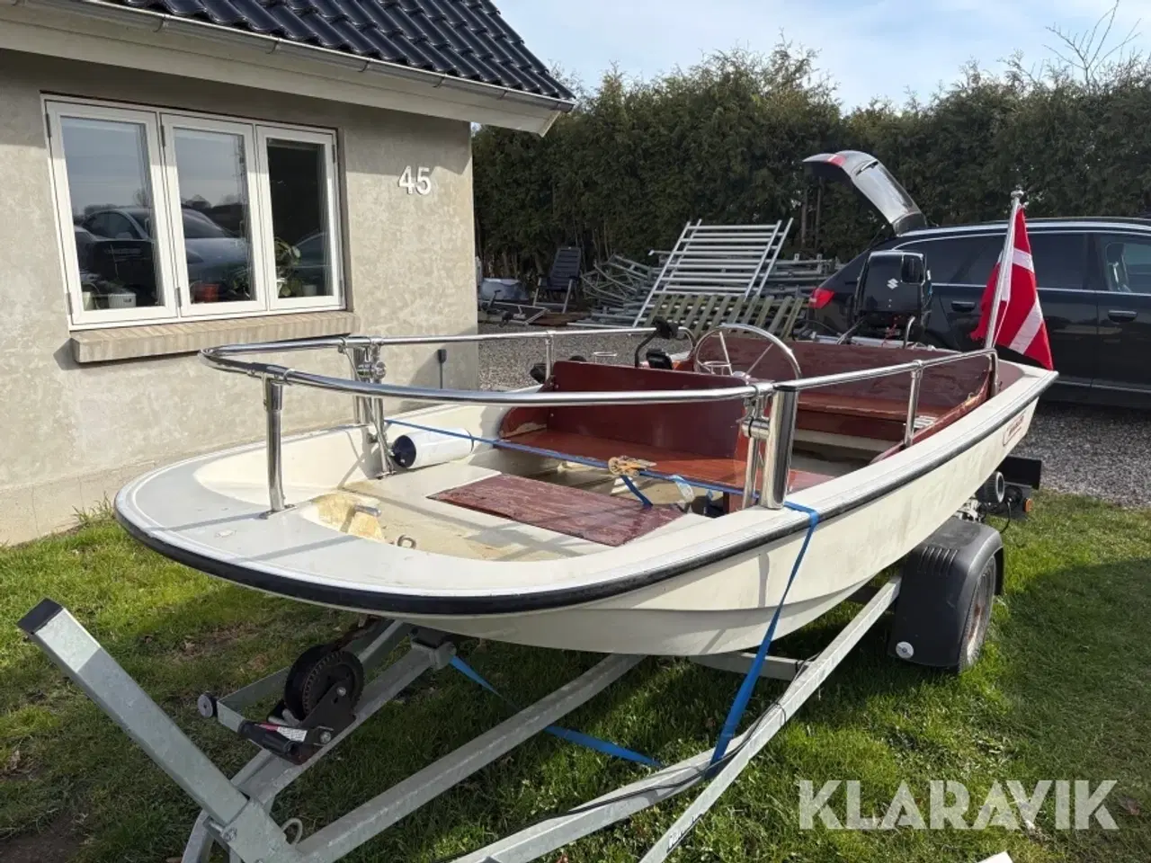 Billede 1 - Motorbåd Boston Whaler 11 fod med ophalervogn Boston Whaler