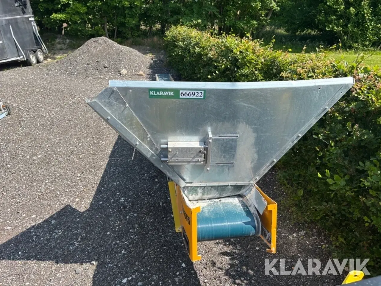 Billede 3 - Transportbånd Soroto 8 meter med fødekasse