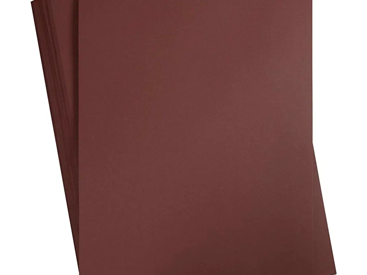 Billede 1 - Karton, A2, ark 420x594 mm, 180 g, mørk brun, 100ark/ 1 pk.