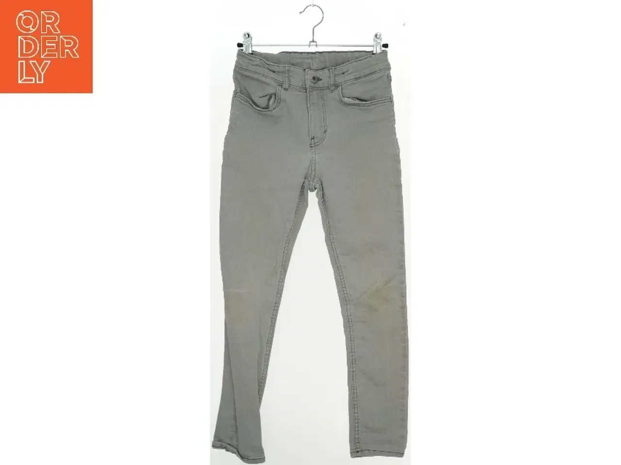 Billede 1 - Jeans grå - Skinny Fit - str. 140
