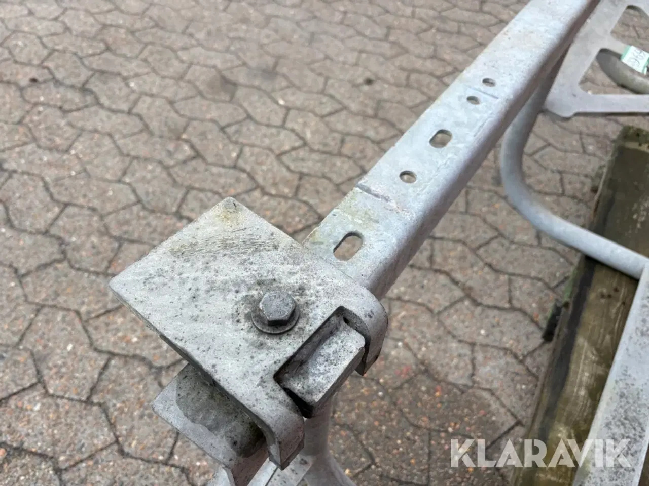 Billede 12 - Reservehjulophæng til under trailer - galvaniseret