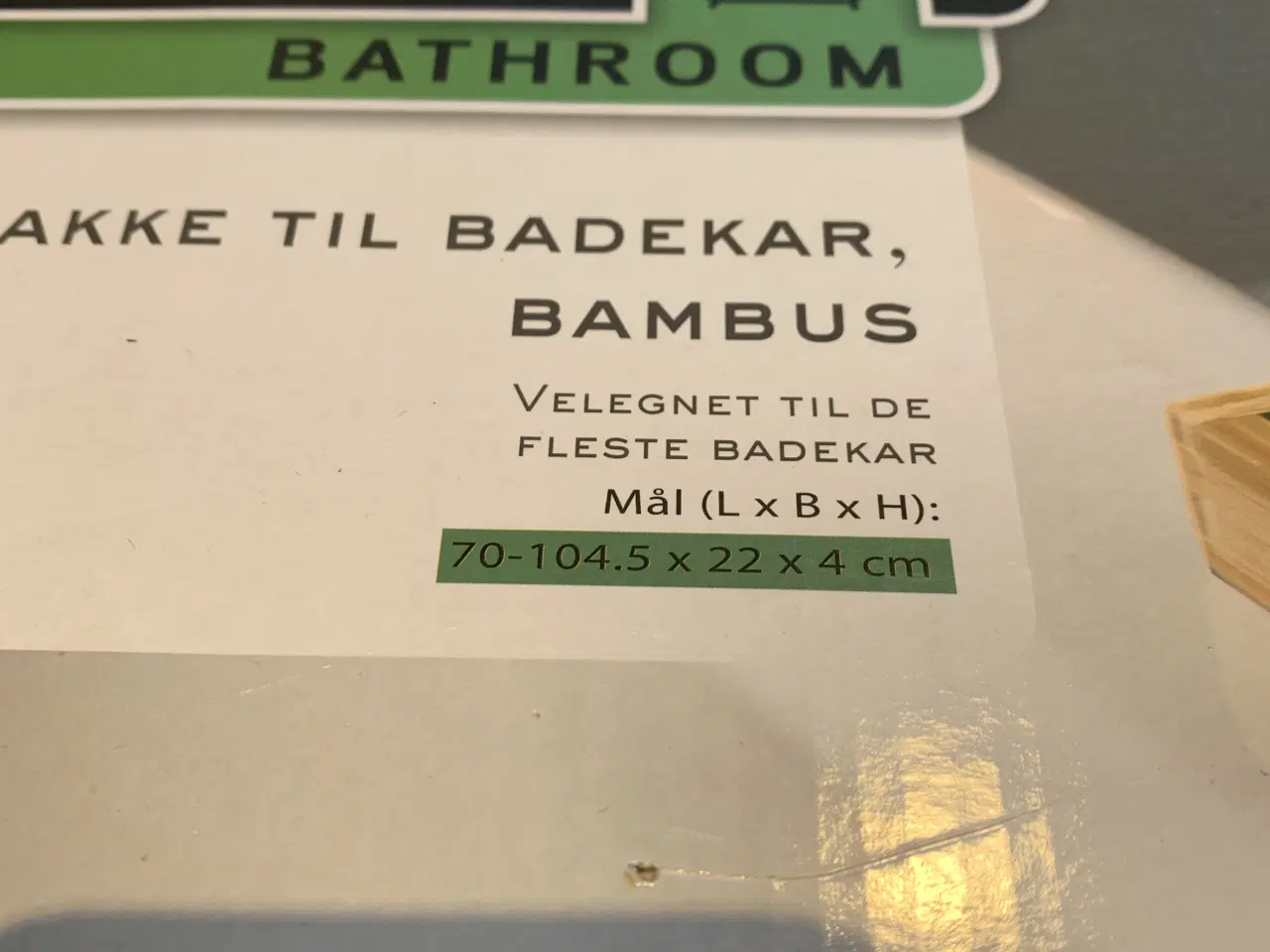 Billede 3 - Bakke til badekar - NY