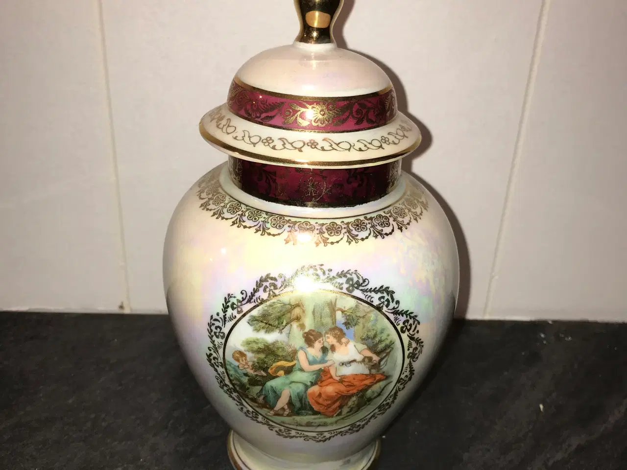 Billede 1 - Krukke med motiv