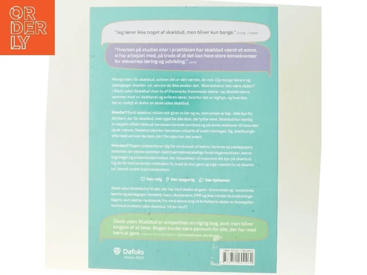 Billede 3 - Skole uden skældud : hvorfor og hvordan af Louise Klinge (Bog)
