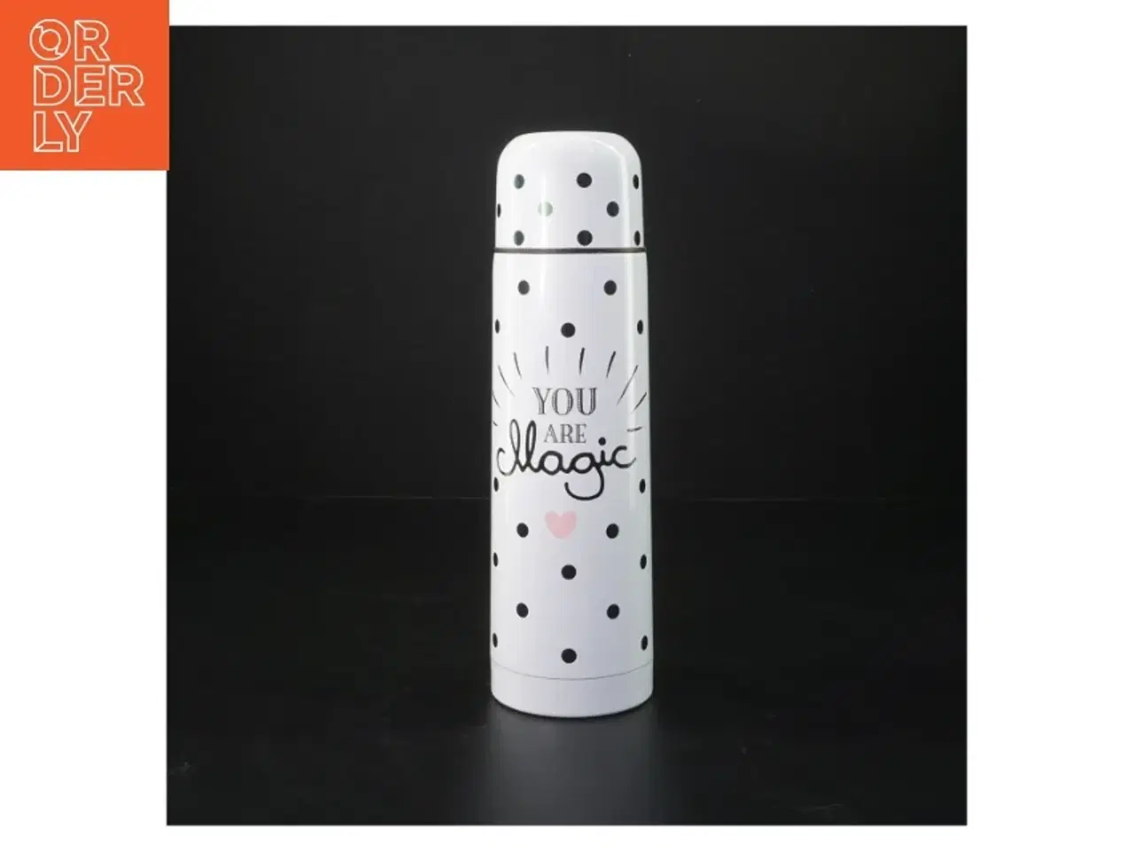 Billede 1 - Design termokande med print fra Miss Étoile (str. H. 23,5 cm)