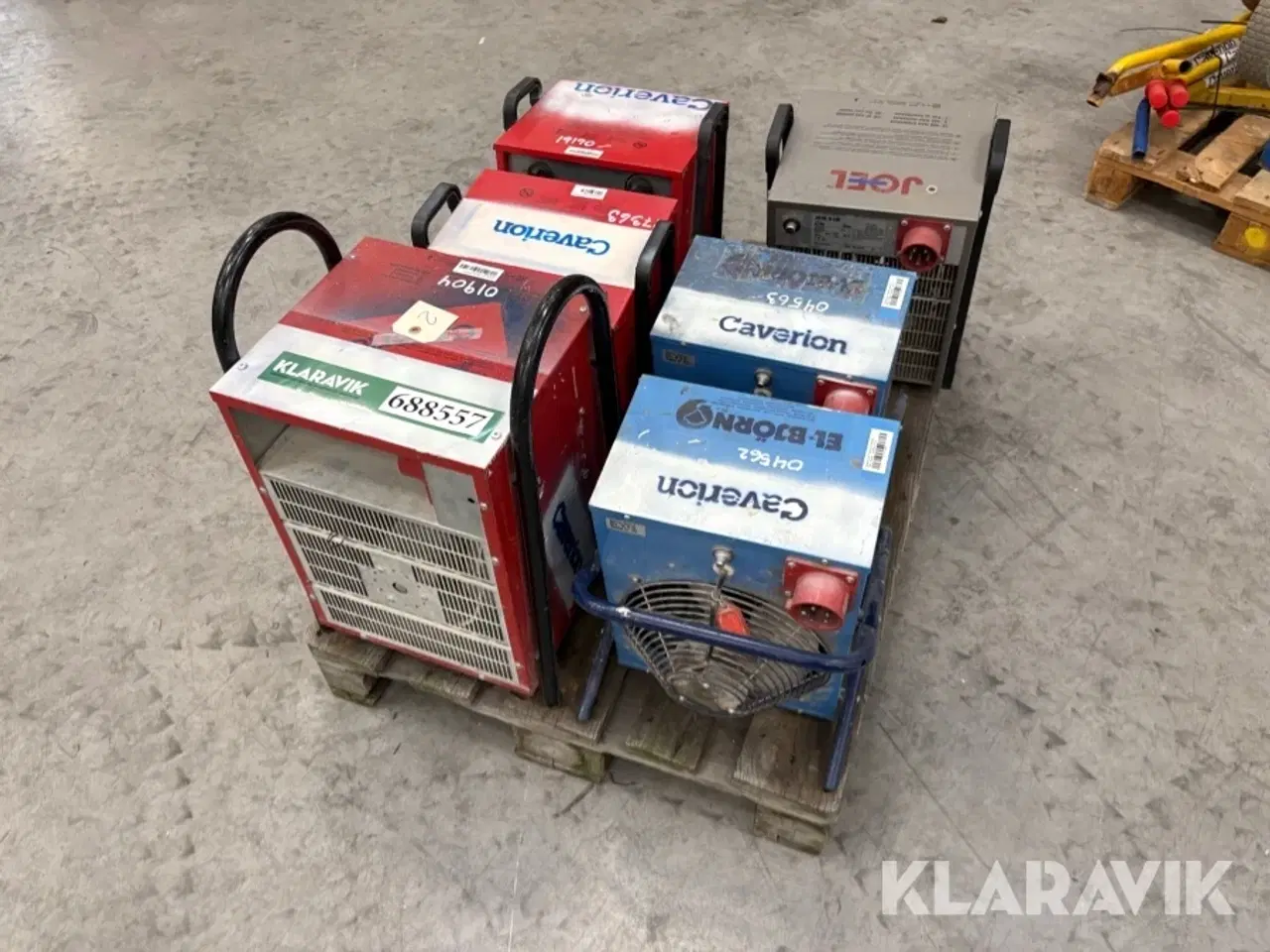 Billede 4 - Varmeblæsere Joel, el Björn og viking 6 styk