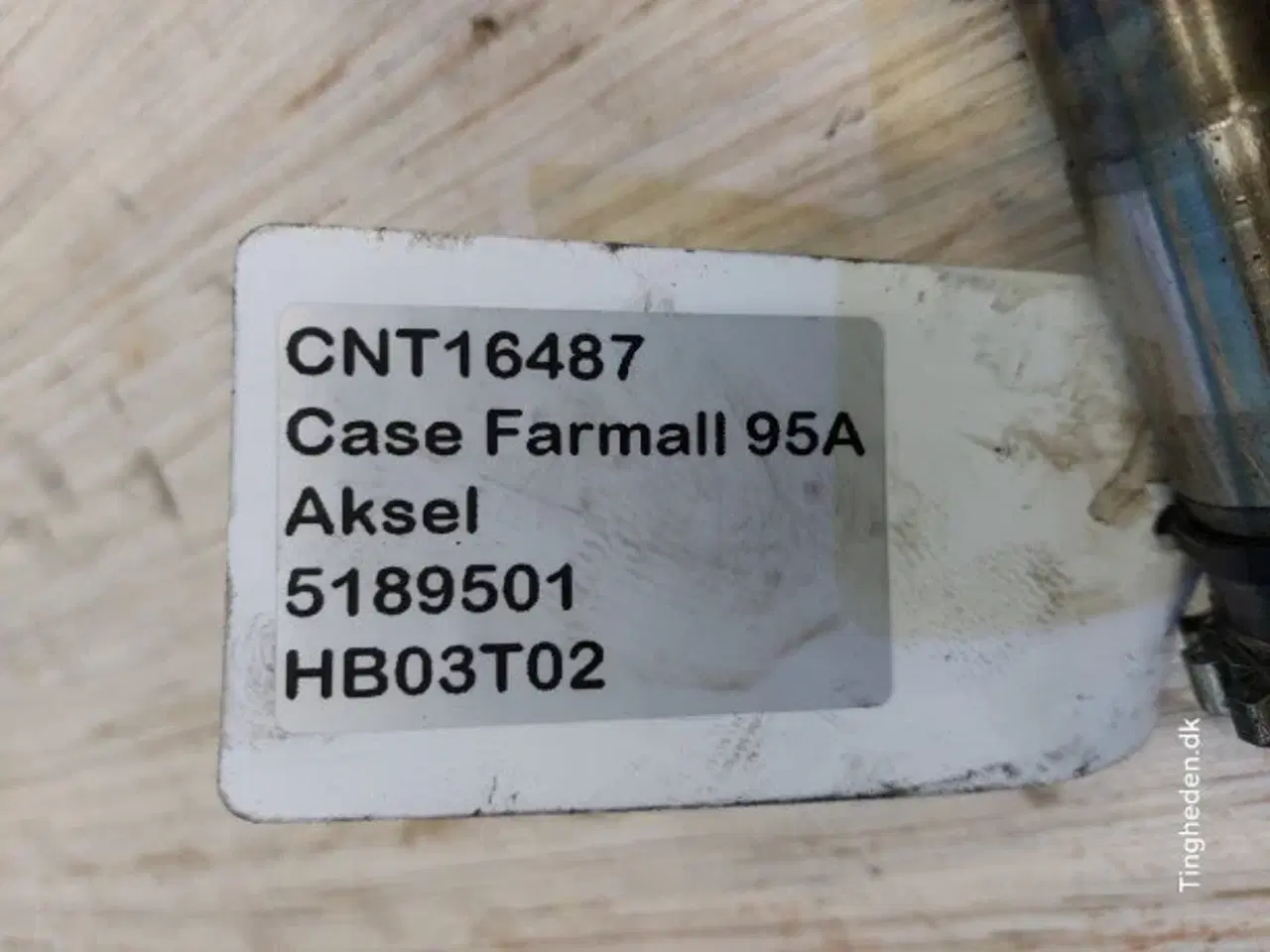 Billede 13 - Case Farmall 95A Aksel 5189501