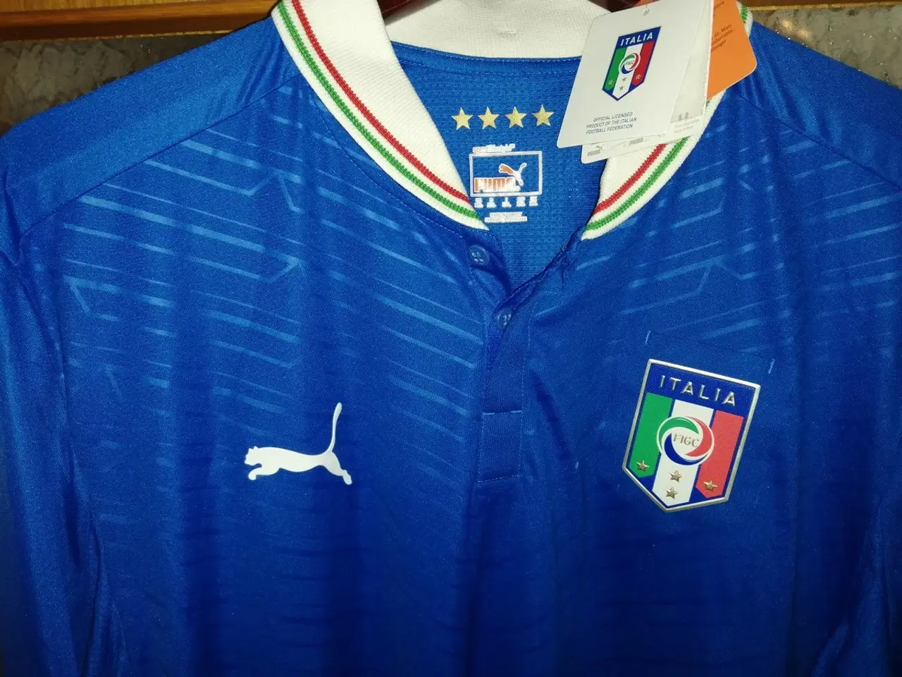 Billede 1 - FODBOLDTRJ, NY ITALIEN HOME 2012-13, PUMA, 2XL