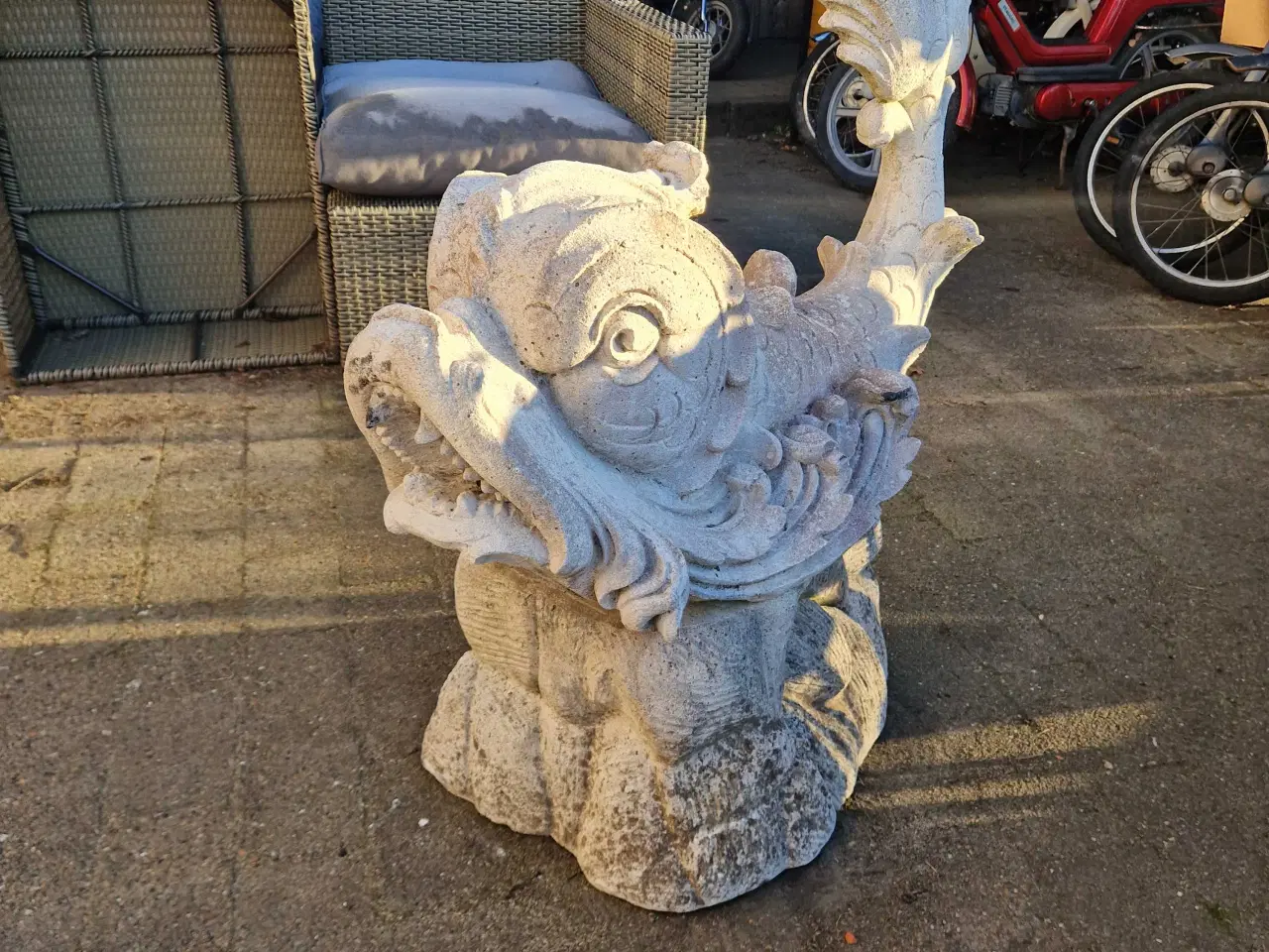 Billede 1 - Vand fontæne/skulptur 