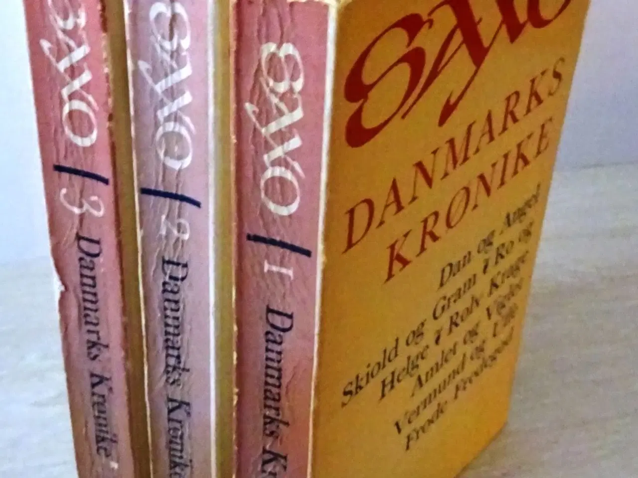 Billede 2 - SAXO. Danmarks krønike.