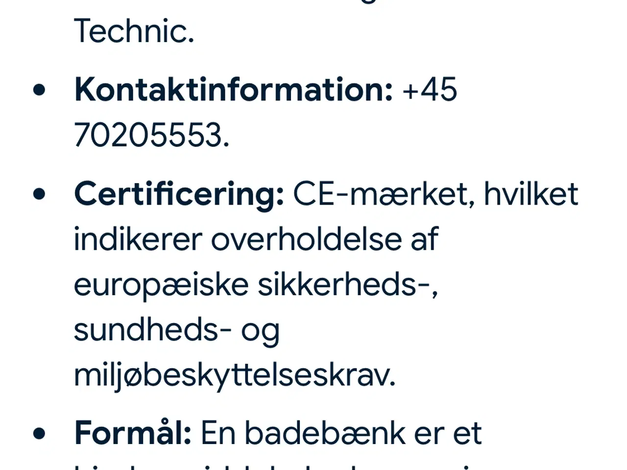 Billede 5 - Fin hvid badebænk nsn