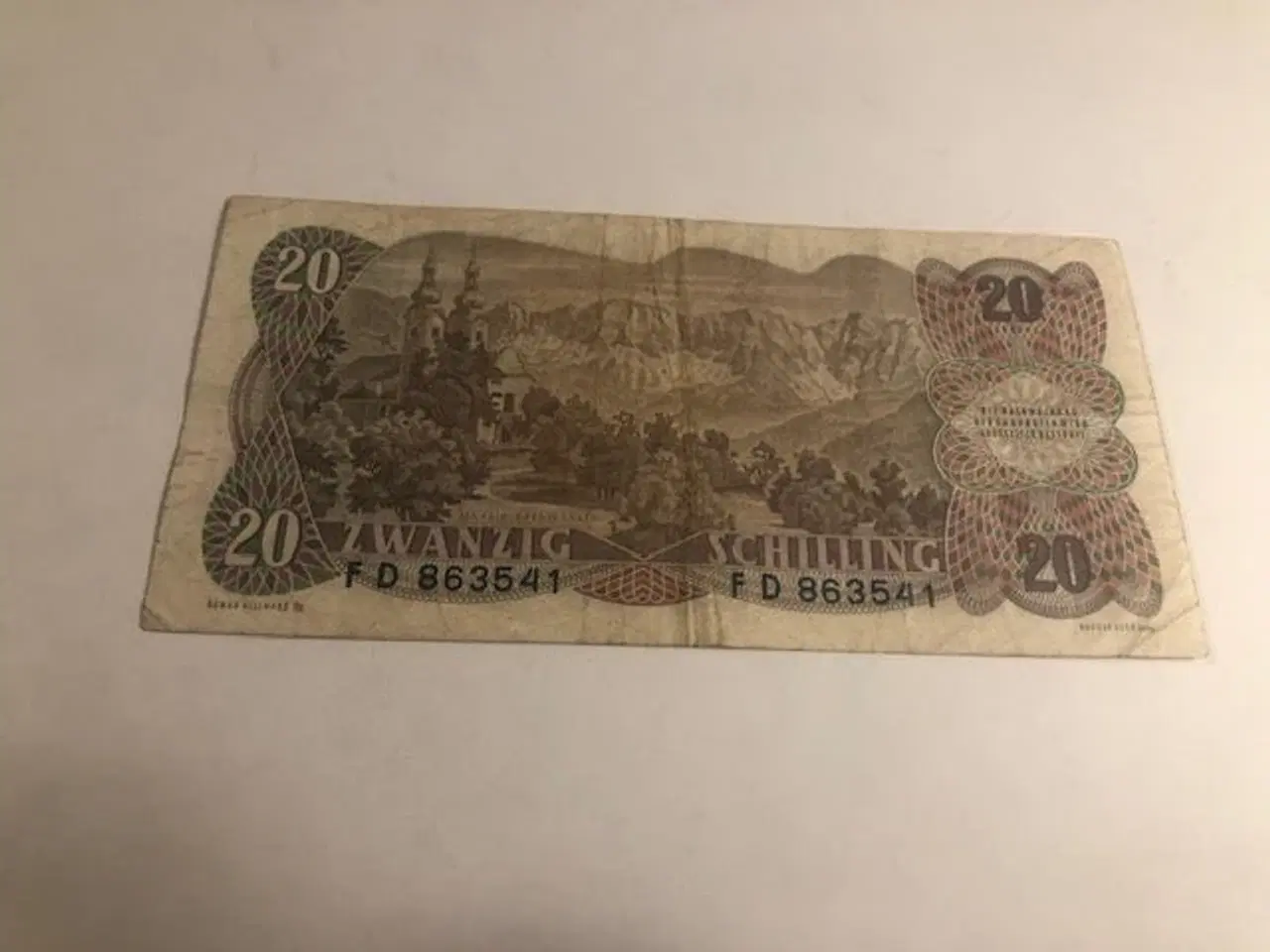 Billede 2 - 20 Schilling 1956 Austria
