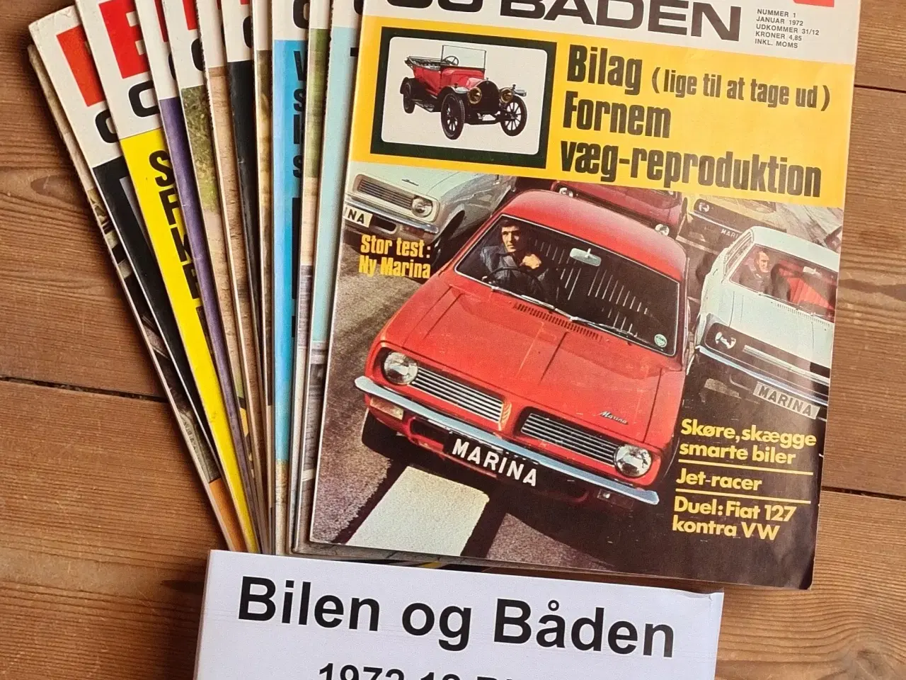 Billede 1 - Bilen og Båden 1972