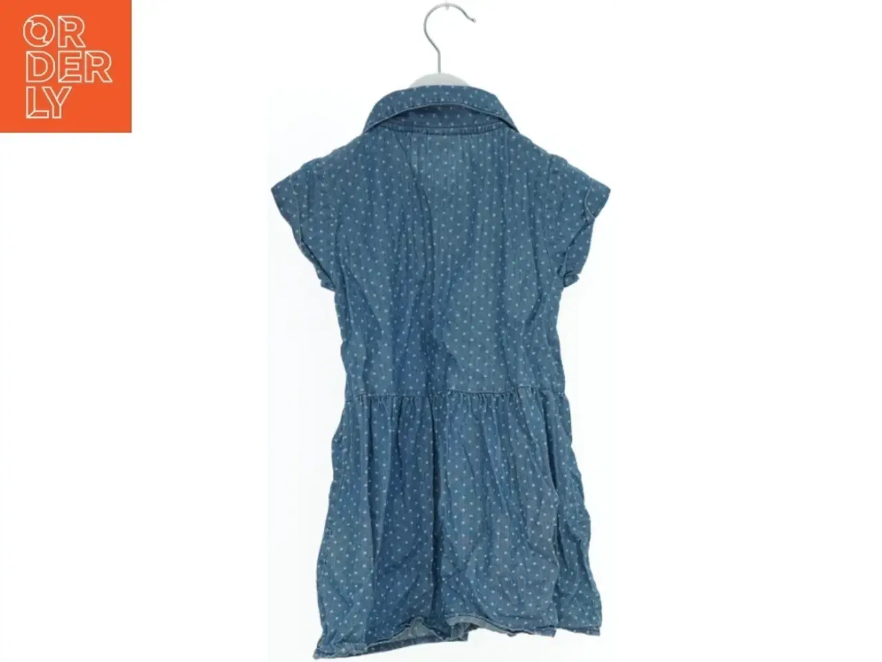 Billede 2 - Denim kjole med knapper foran fra Name It (str. 98)