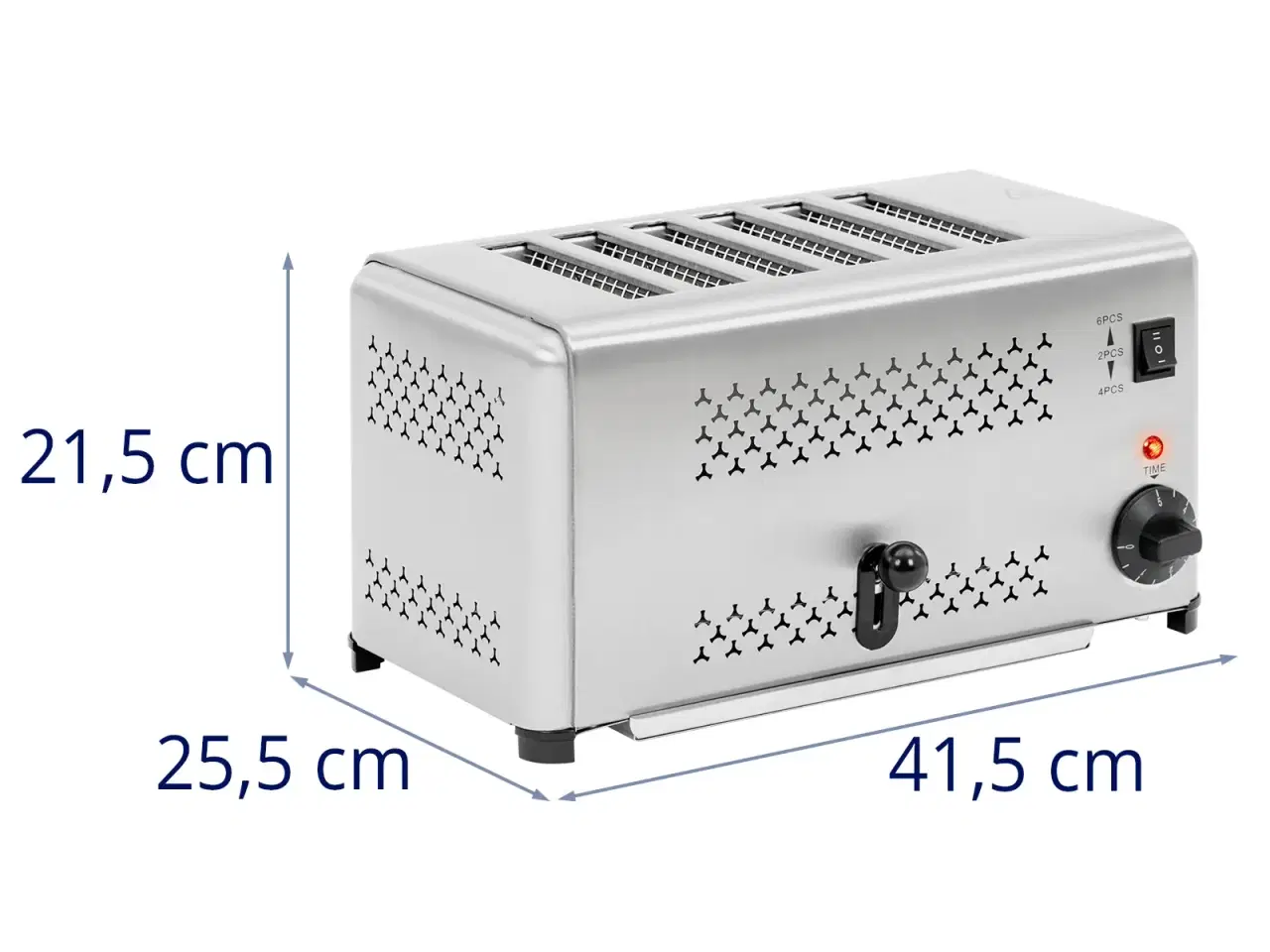 Billede 5 - Brødrister til 6 brød – 2500 W