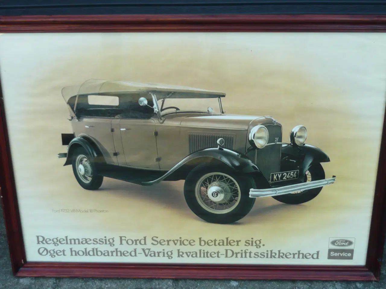 Billede 3 - Plakater Ford Service