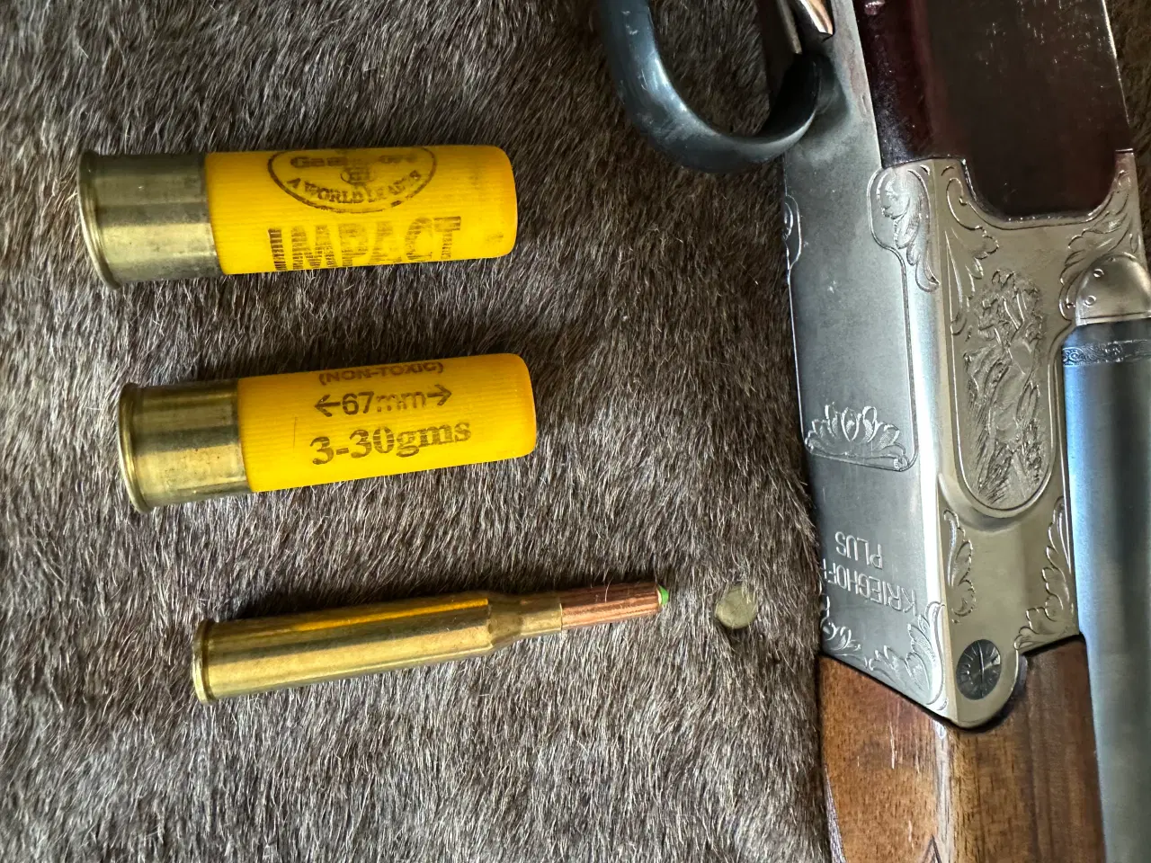 Billede 4 - KRIEGHOFF  PLUS LUKS DRILLING  20/76 - 6,5x57R