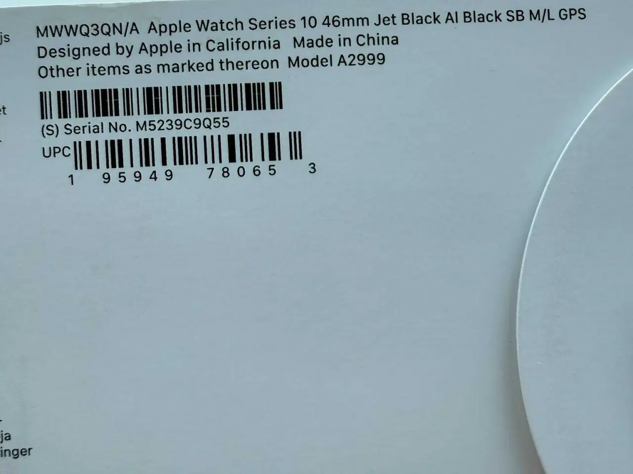 Billede 2 - Apple Watch Serie 10 46mm