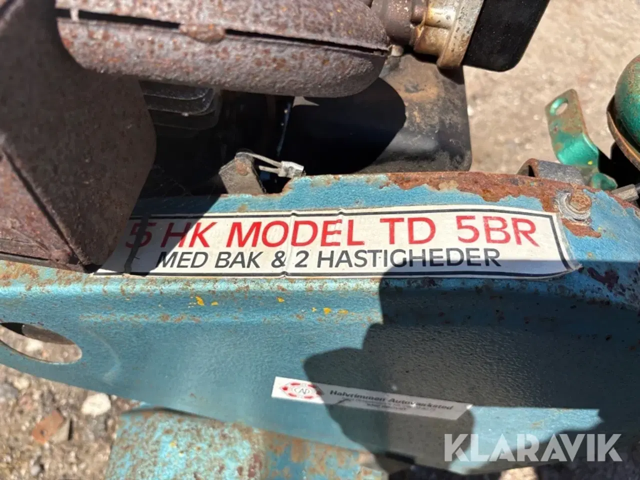 Billede 10 - Fræser Kawasaki TD 5BR