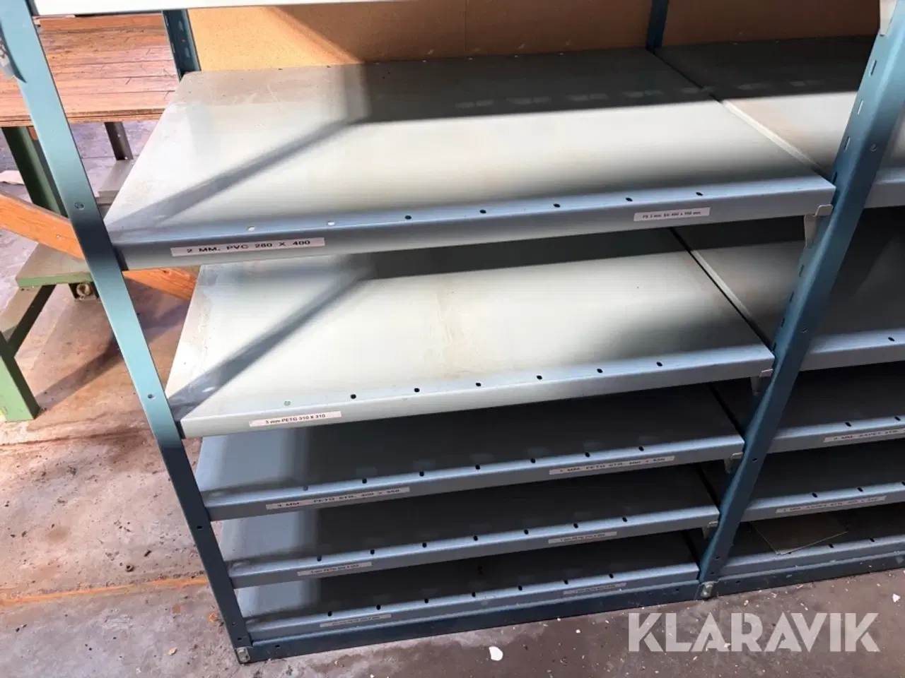 Billede 9 - Stål reoler - 14 sektioner