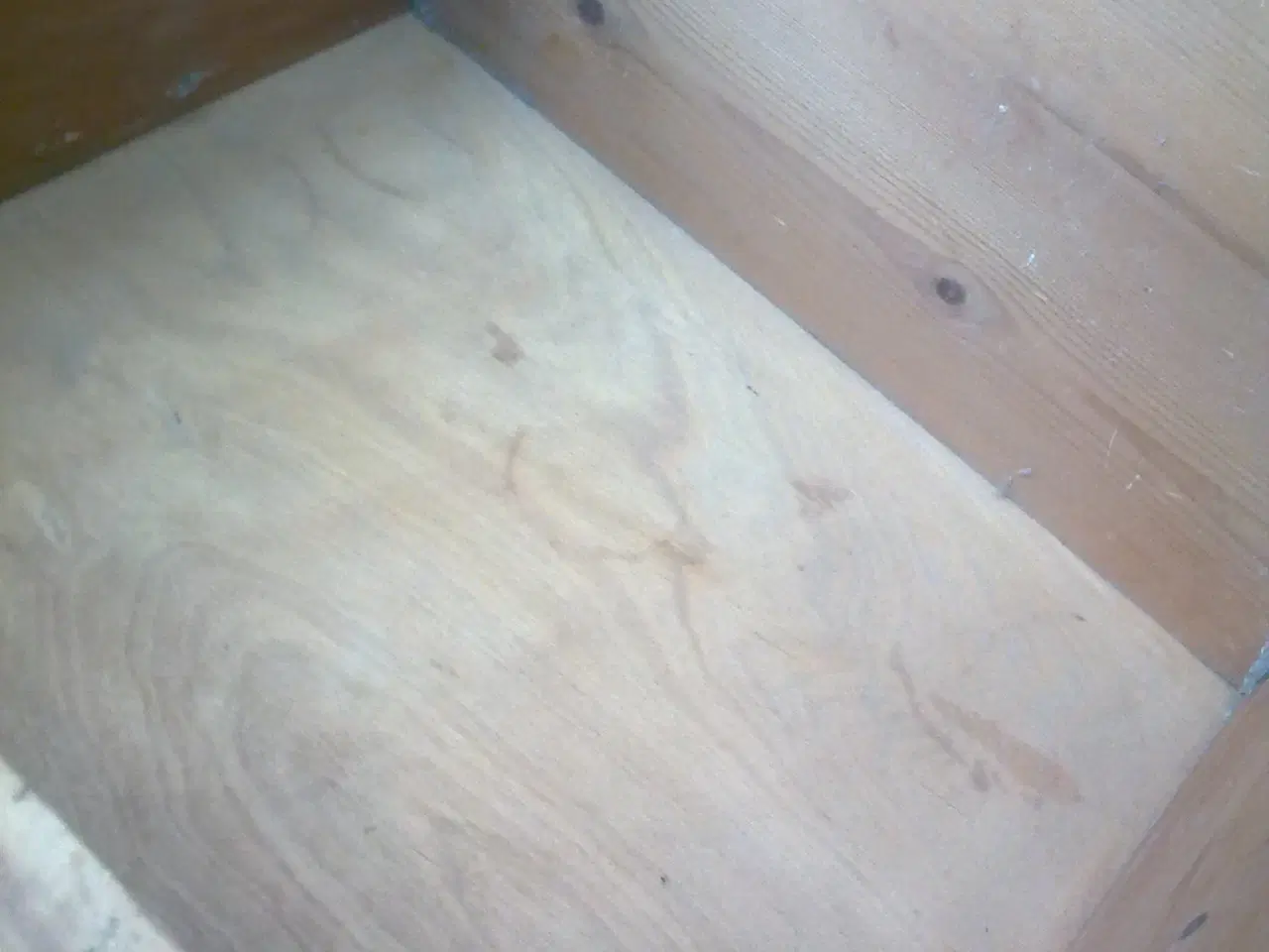 Billede 4 - Trækasse antik fyrretræ planke skuffe T Brænde