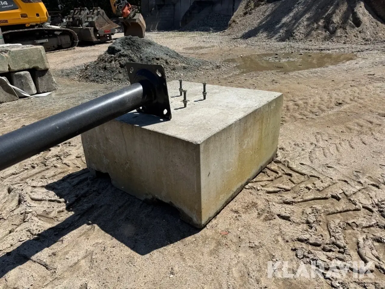 Billede 2 - Mast med fod