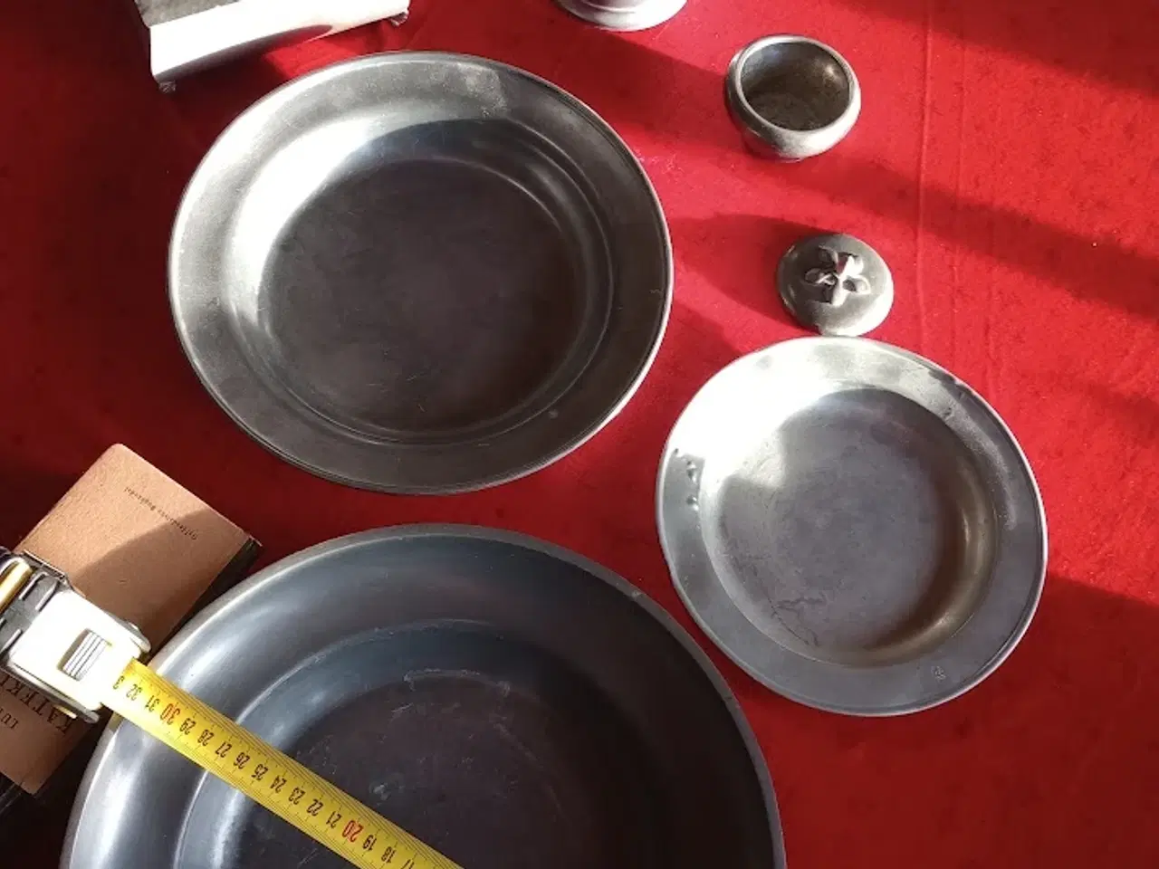 Billede 1 - TIN FADE - TIN SKRIN - TIN SKÅL - TIN KRUS.