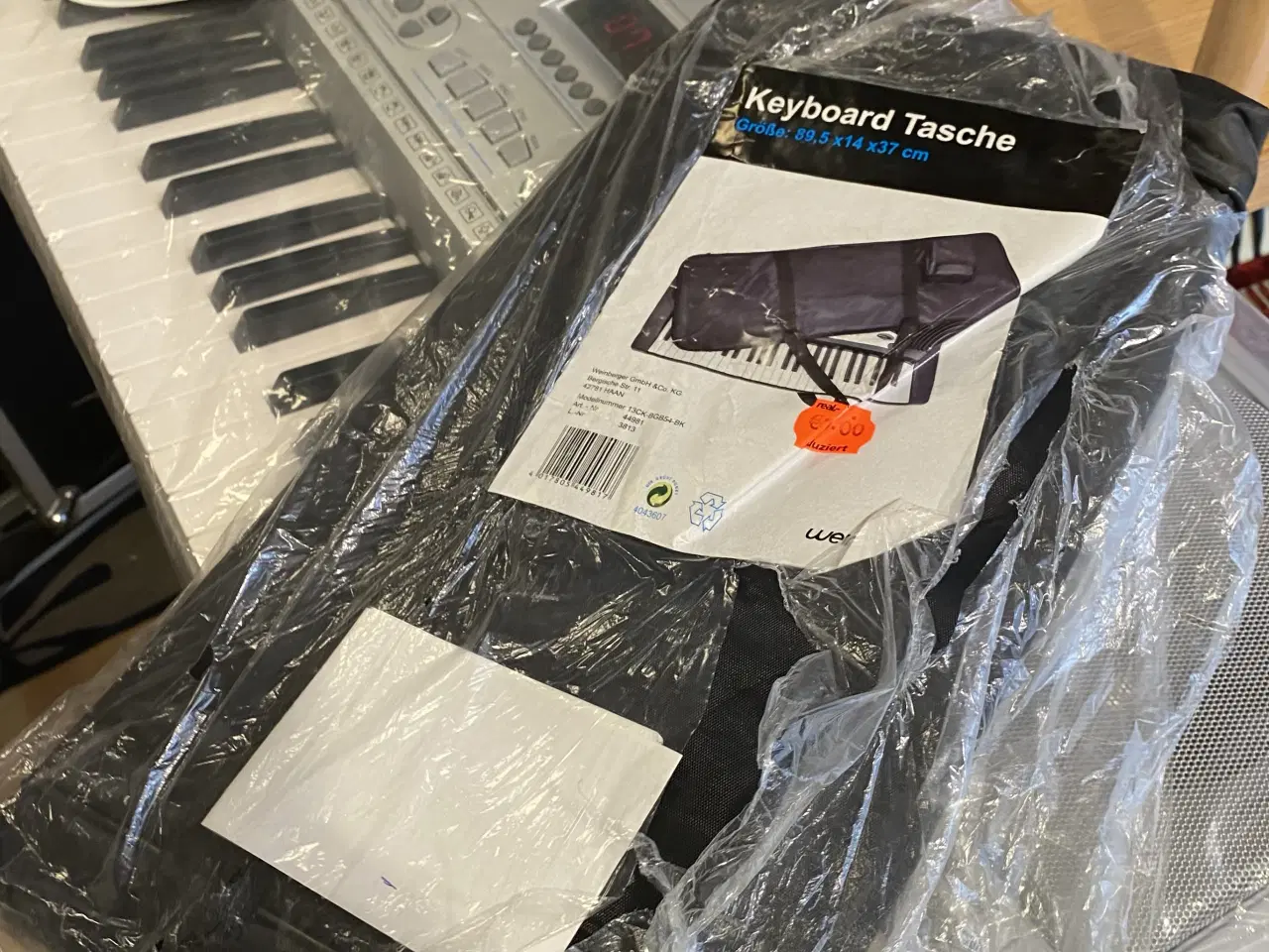 Billede 5 - Weinberg Keyboard de Luxe – helt nyt inkl. stativ,