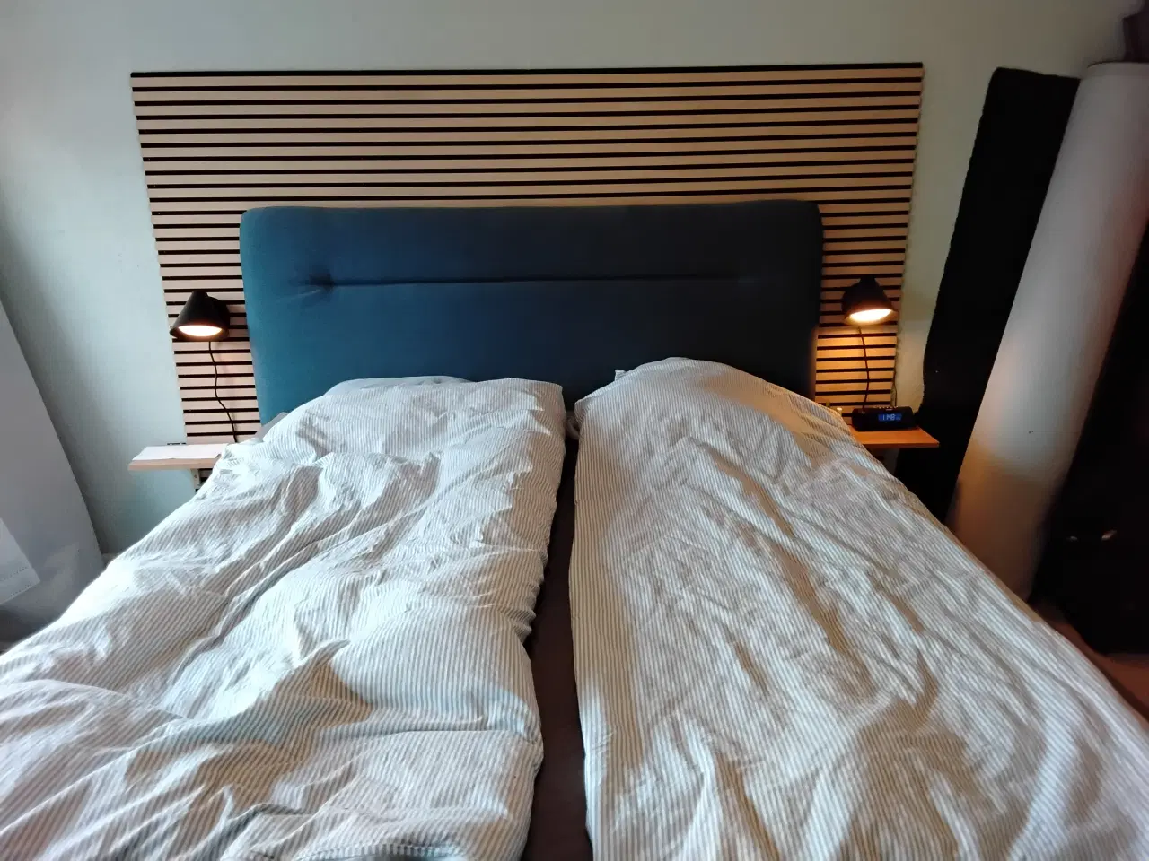 Billede 3 - Keglen 175 væg med LED - Hvid sæt med 2 stk 