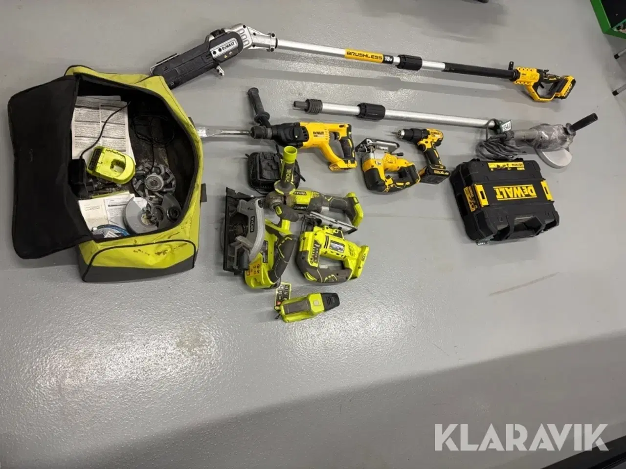 Billede 1 - Elværktøj DeWALT Skil og Ryobi 8 maskiner samlet lot