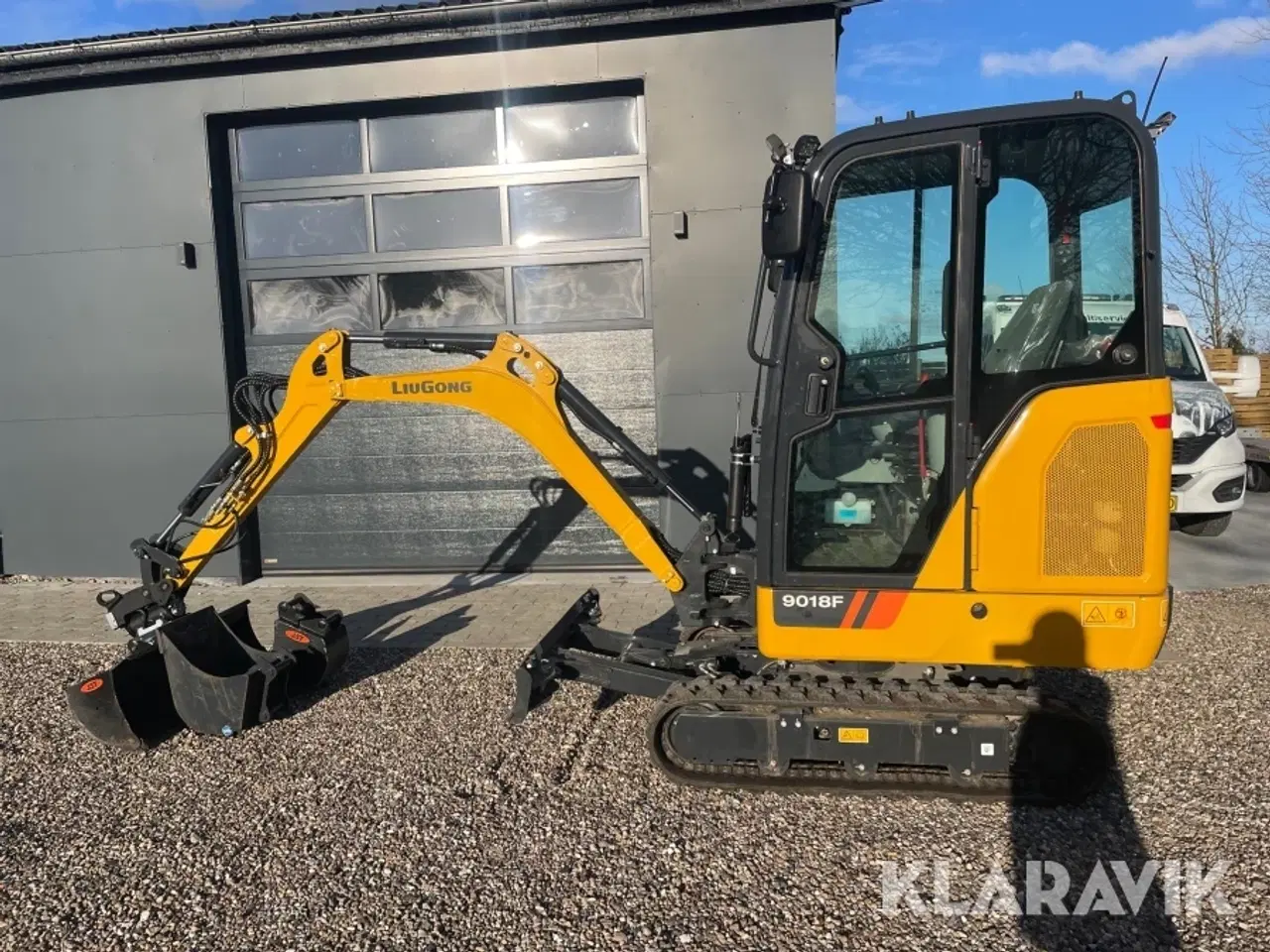 Billede 8 - Gravemaskine Liugong 9018F med compacttilt og skovle