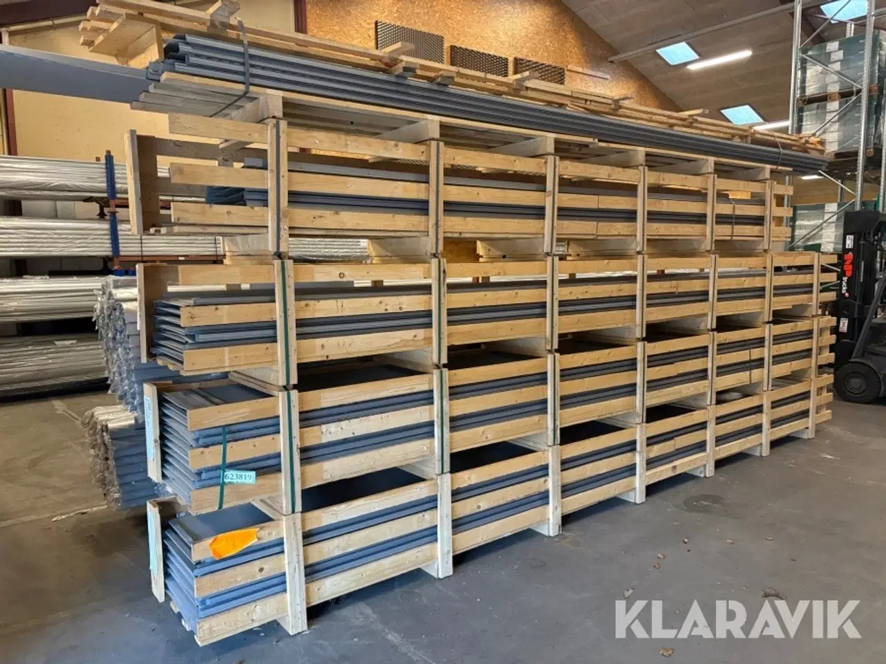 Billede 1 - Ståltag Plannja TREND475 TypD, HC Silver 45  ca. 200 kvadratmeter