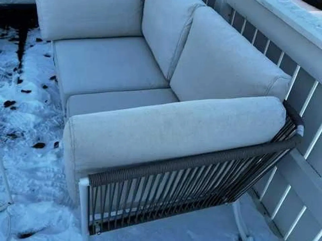Billede 1 - Udendørs sofa med puder