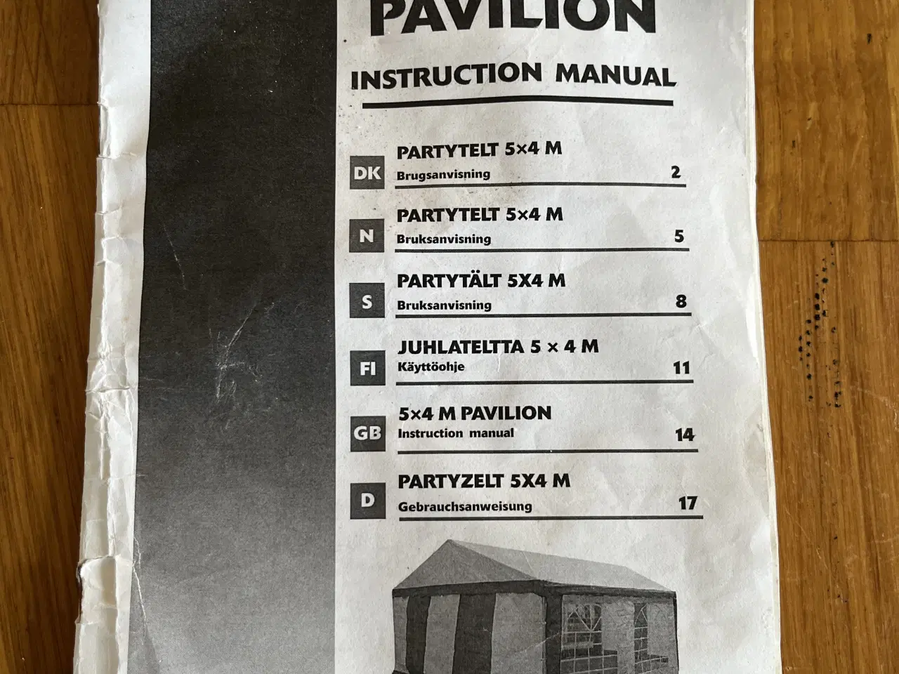 Billede 1 - Party telt 5*4 meter