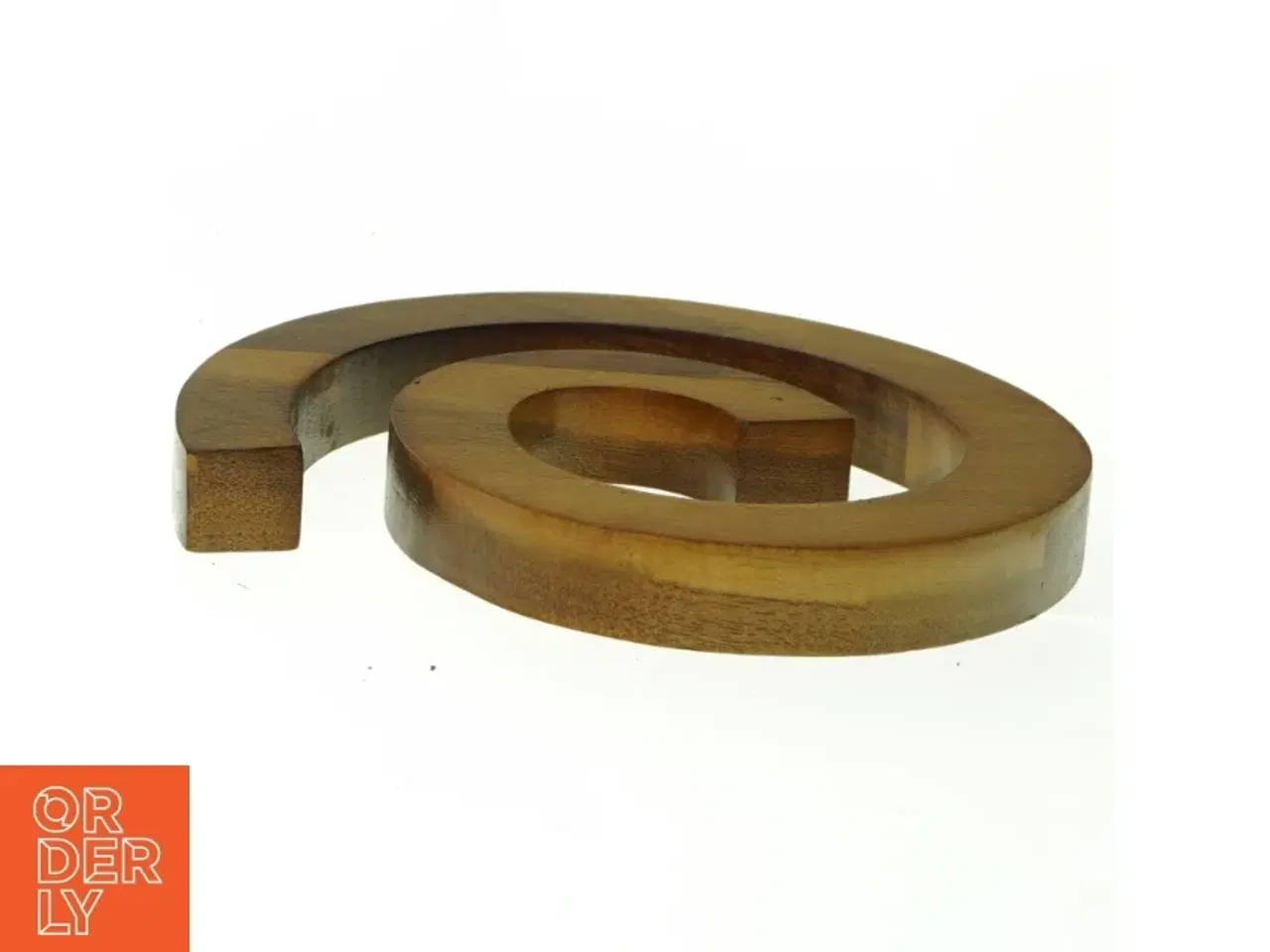 Billede 3 - Træ Spiral Bordskåner (str. 15 x 2 cm)