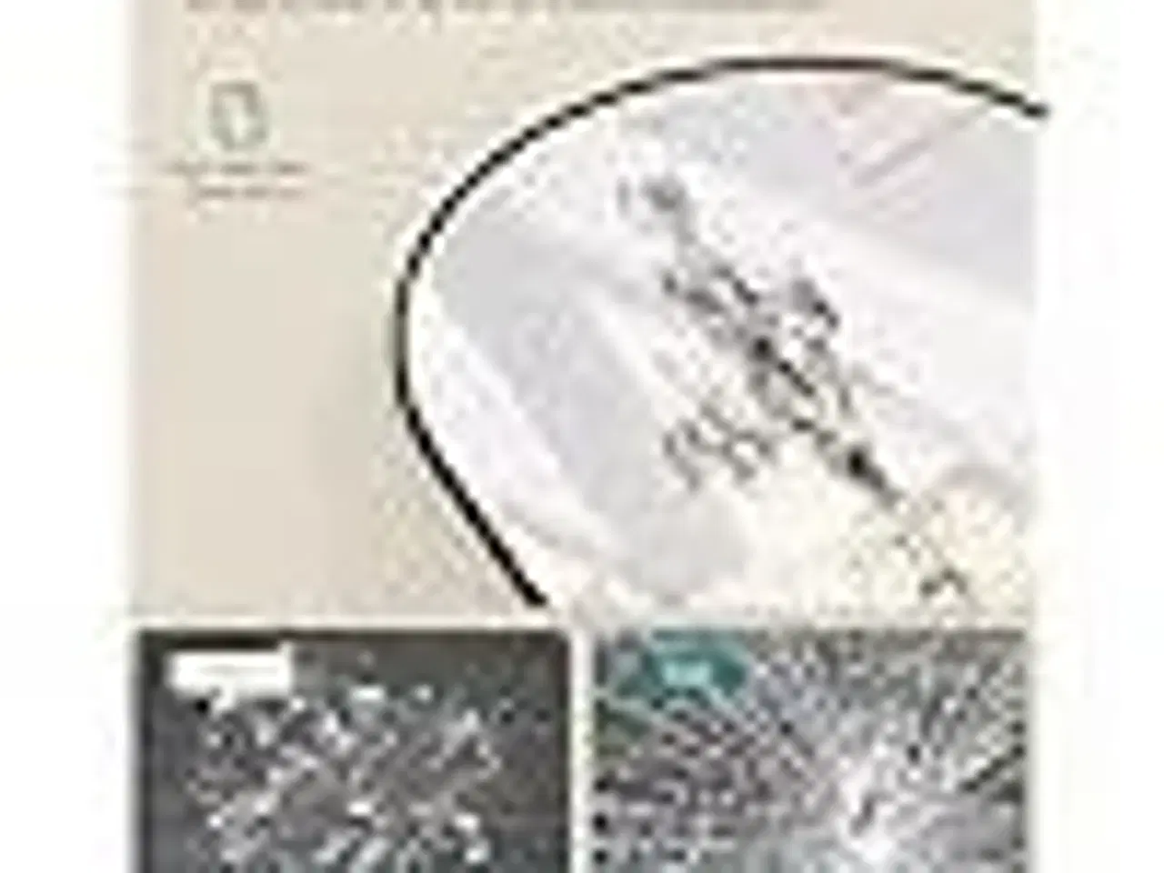 Billede 4 - Gulvspejl fuld længde 160 × 50 cm buet spejl med stander, hærdet glas, aluminiumsramme, Ink Black