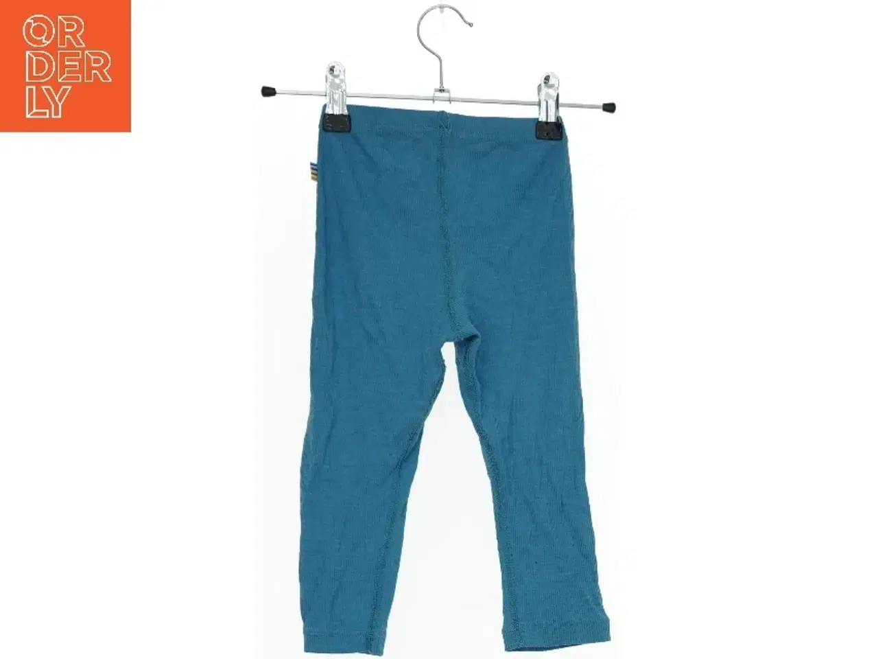 Billede 2 - Børneleggings i blå fra Joha (str. 92)