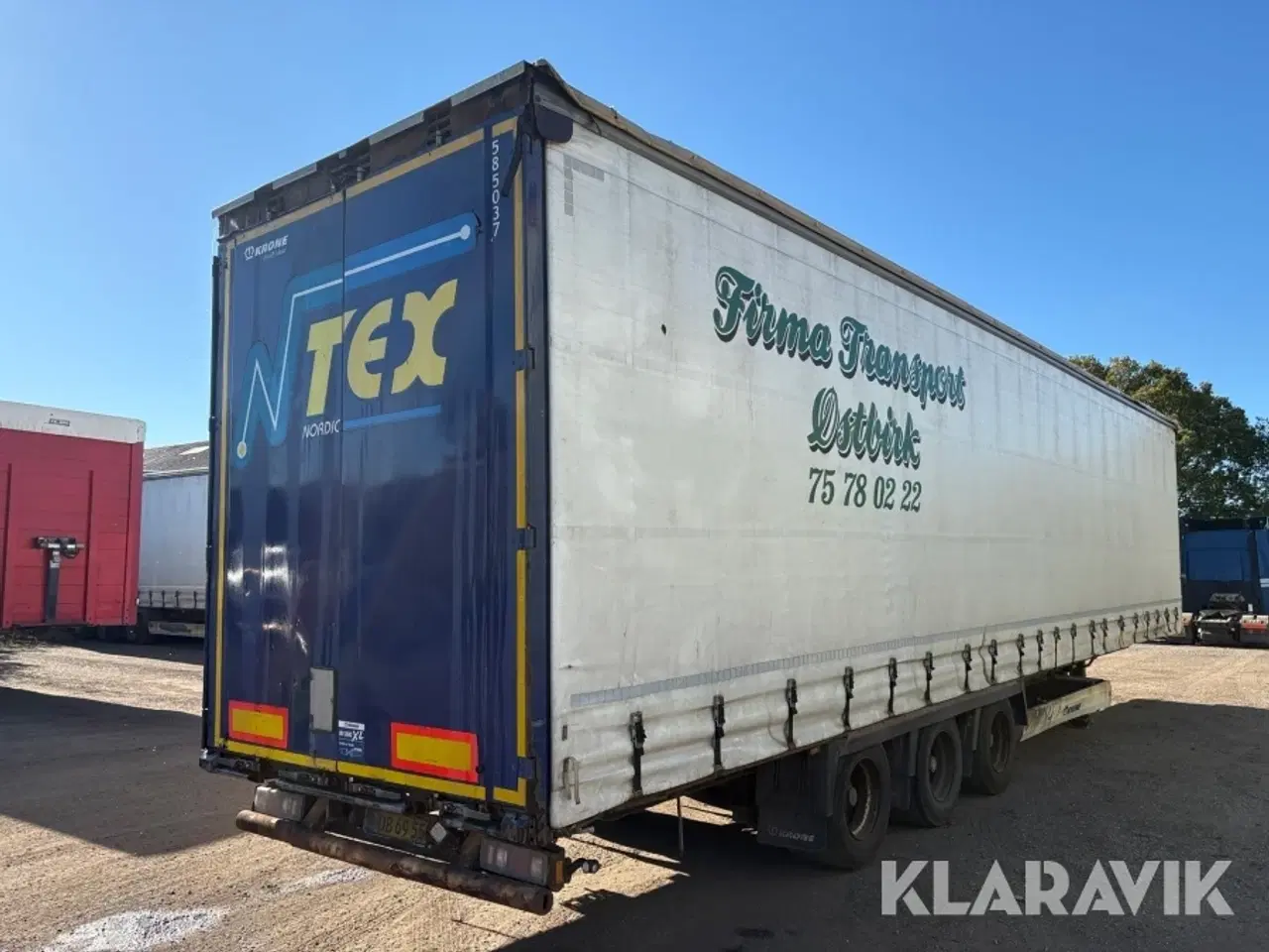 Billede 4 - Gardintrailer Krone Sdp 27 Elb4 megatrailer