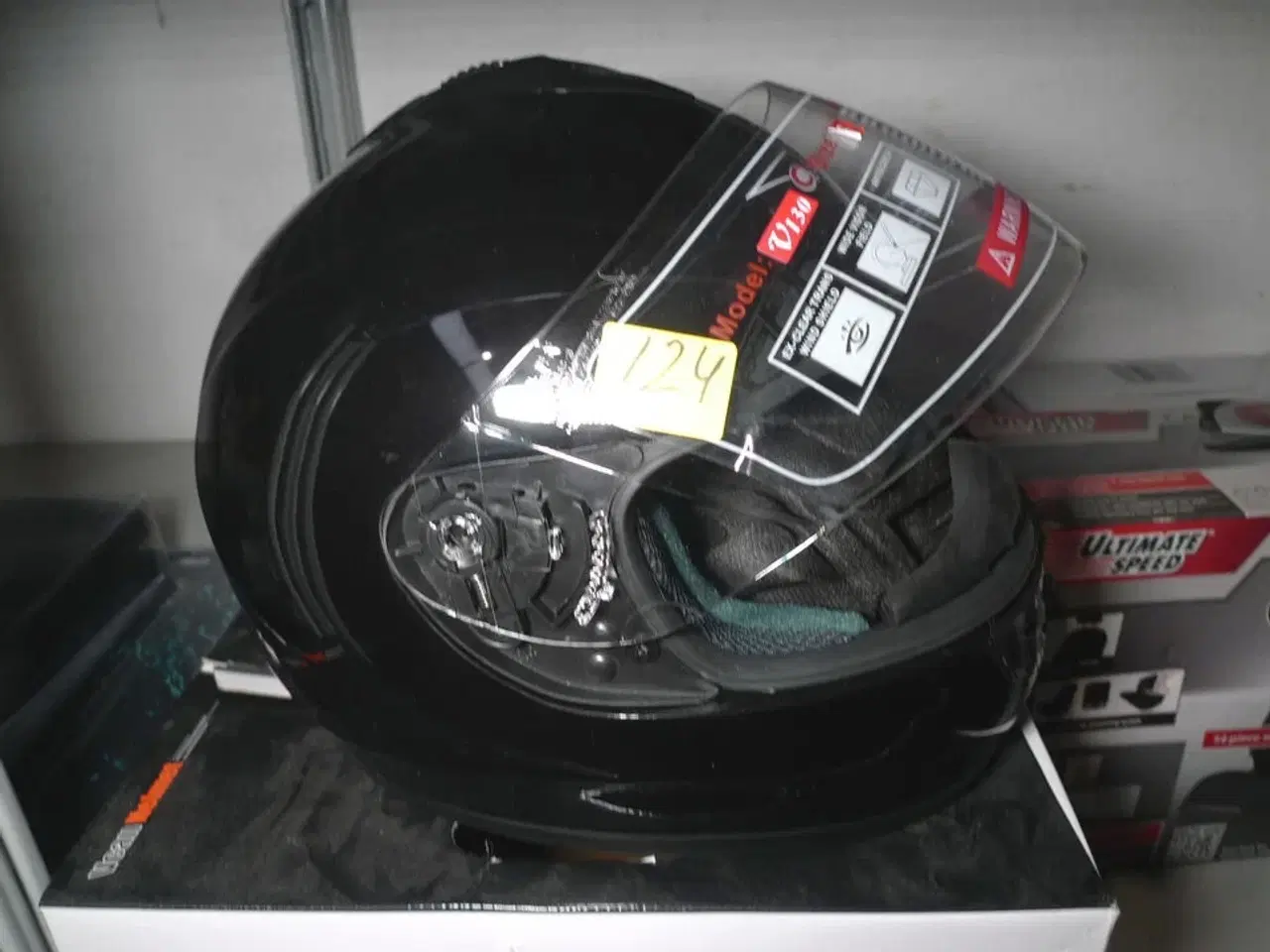 Billede 2 - Str. S styrthjelm, fullface