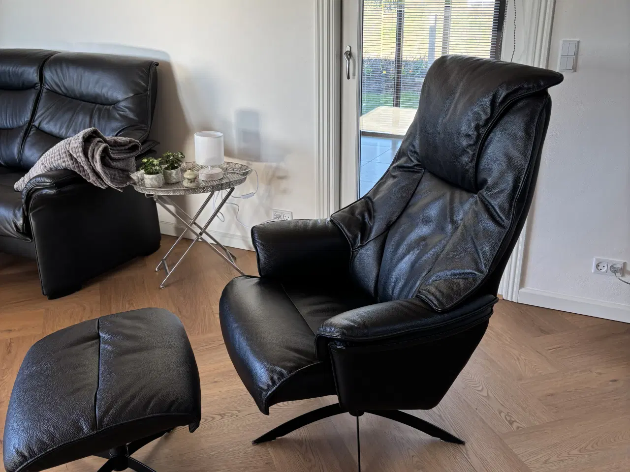 Billede 4 - Læder lænestol