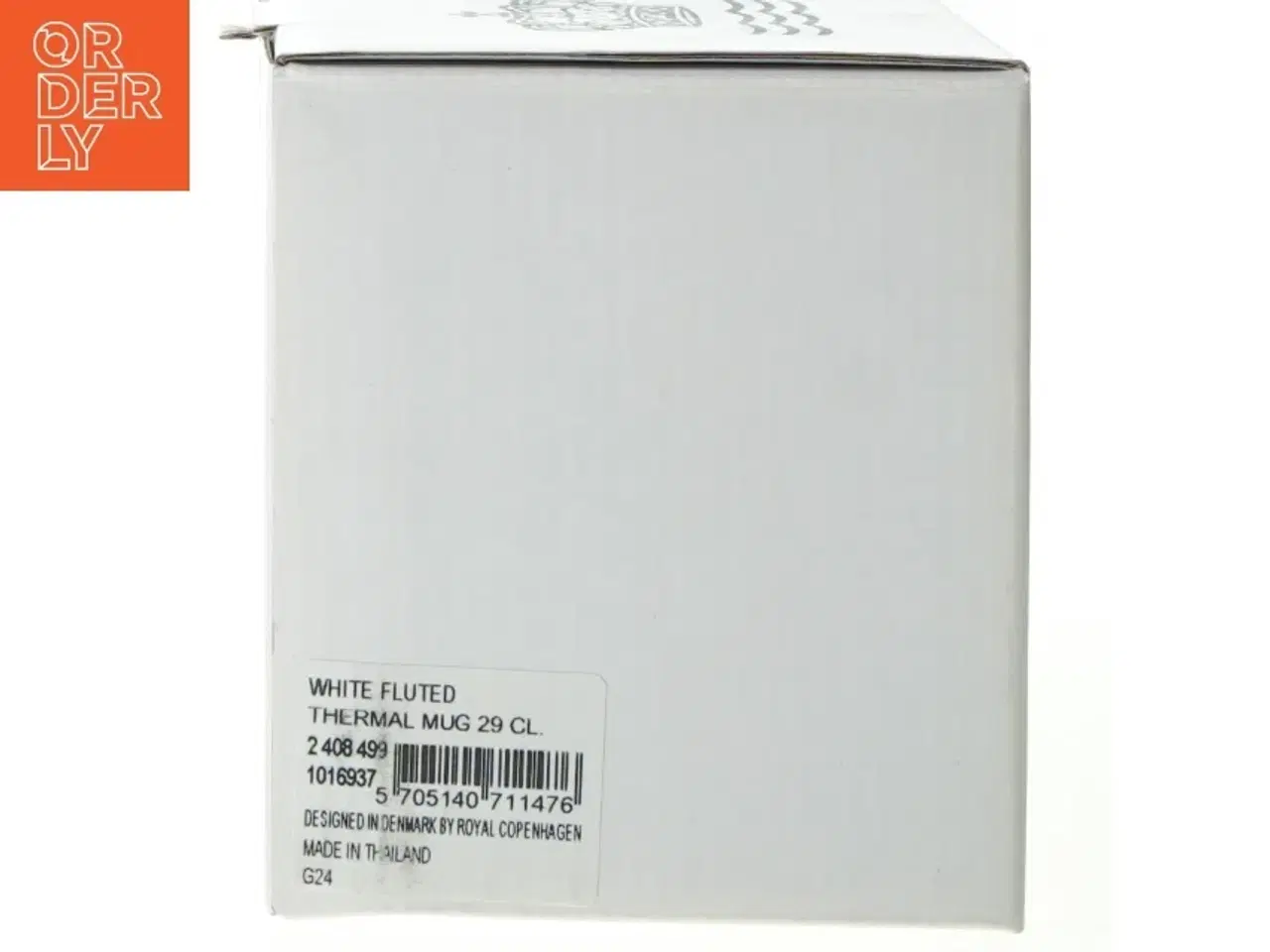 Billede 6 - Hvid Riflet TERMOKOP, 499 fra Royal Copenhagen (str. 10 x 9 cm)