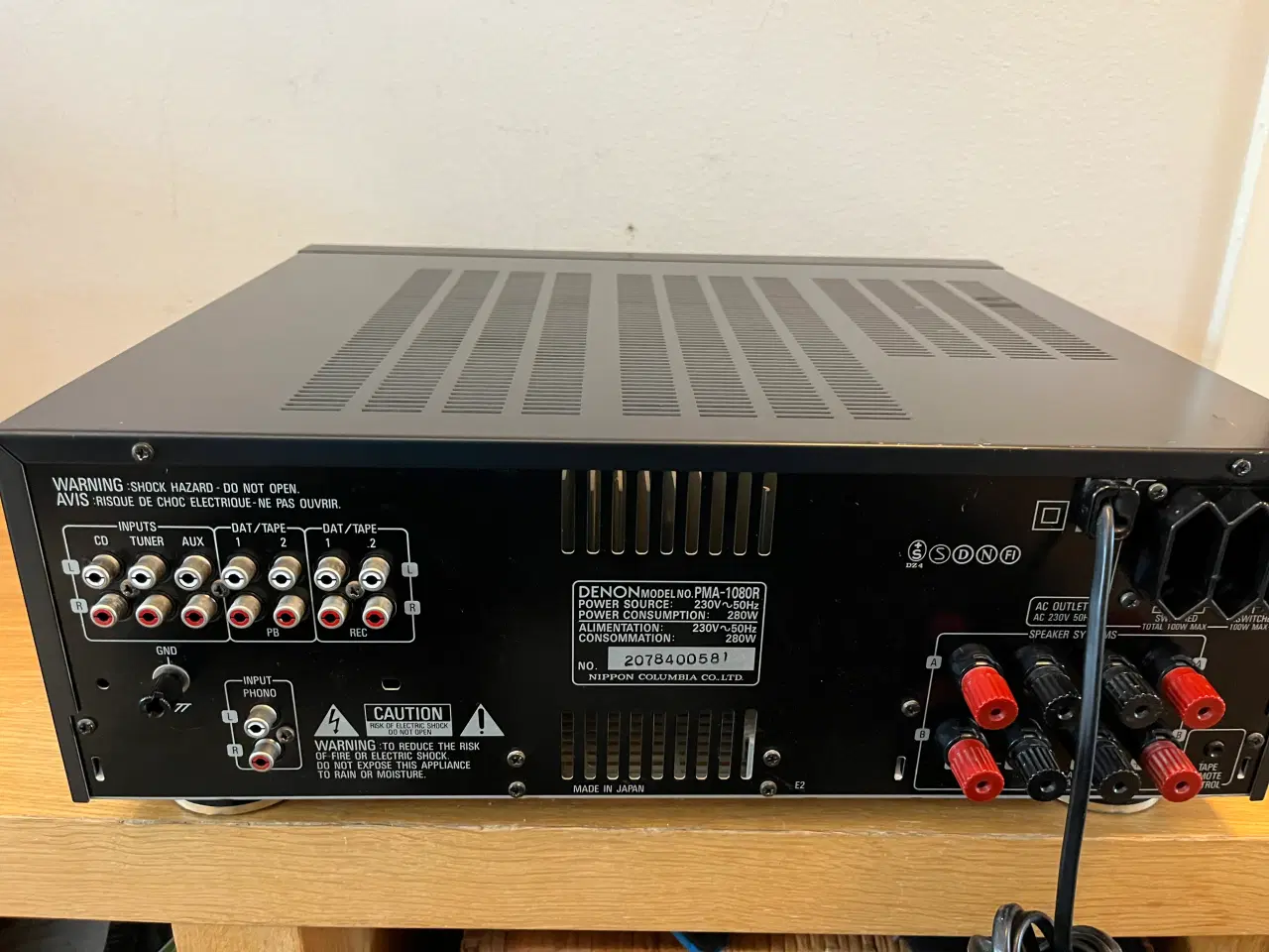 Billede 5 - Denon PMA-1080R Forstærker