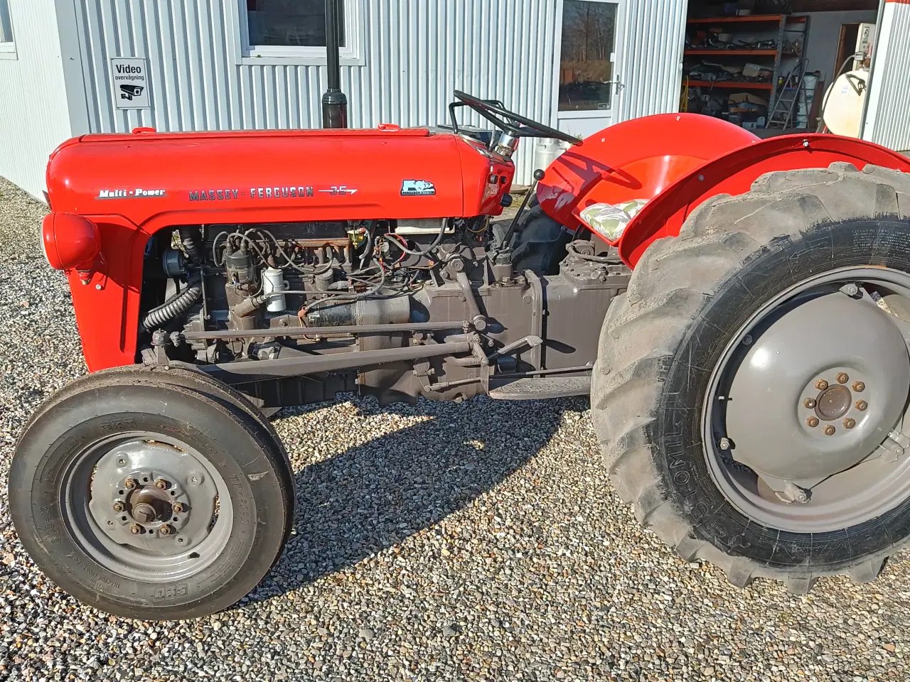 Billede 8 - Massey Ferguson  35   Traktor med Multi Power