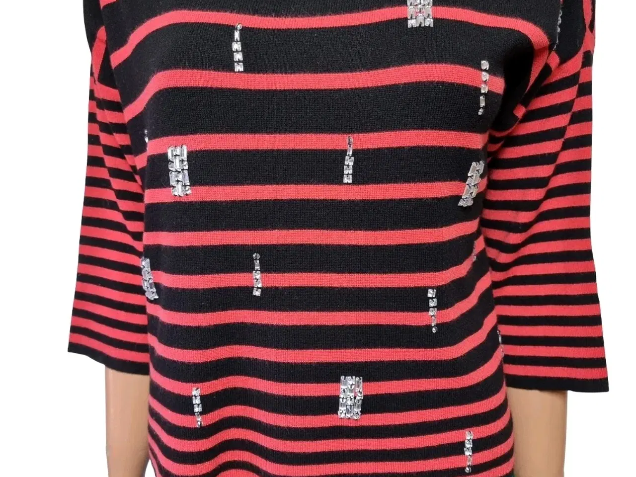 Billede 2 - Bluse f.Next brandet, med pling/bing-I sort-rød/M