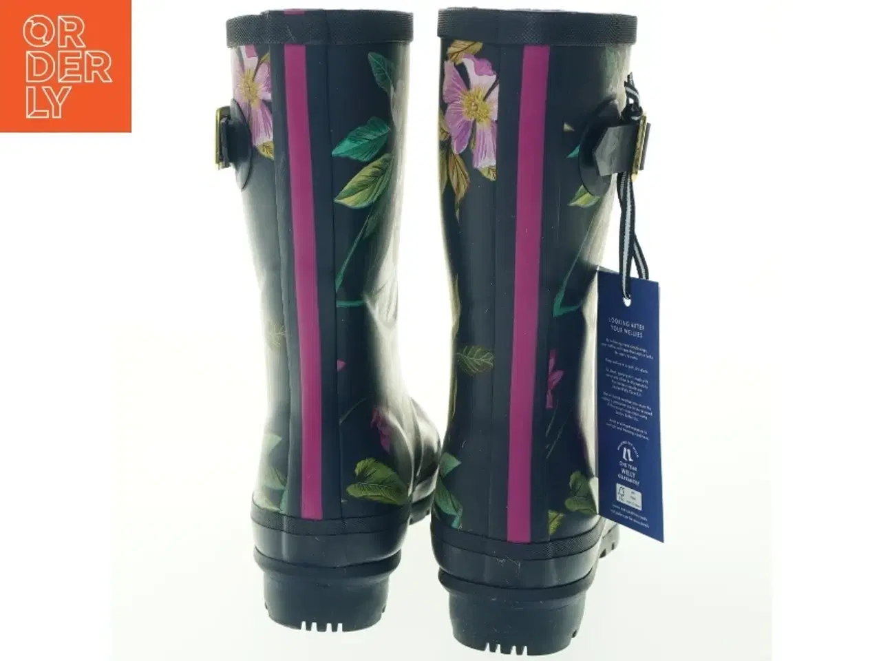 Billede 3 - Gummistøvler med blomsterprint fra Right As Rain (str. 39 )